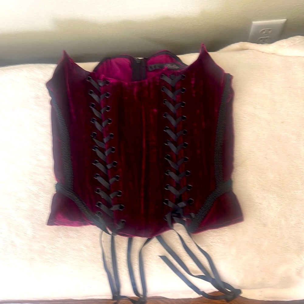 NWOT LIP SERVICE velvet cincher